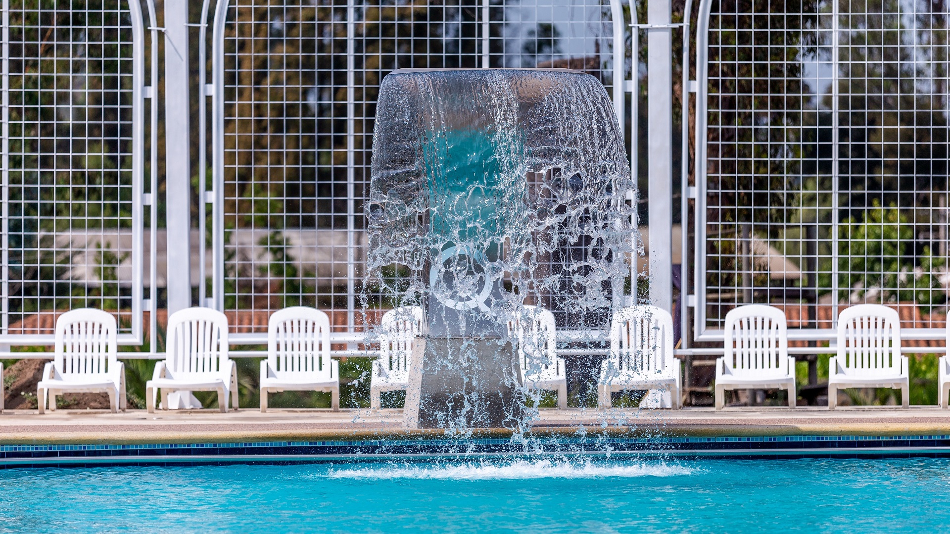 Piscinas del Gran Hotel Quinamávida